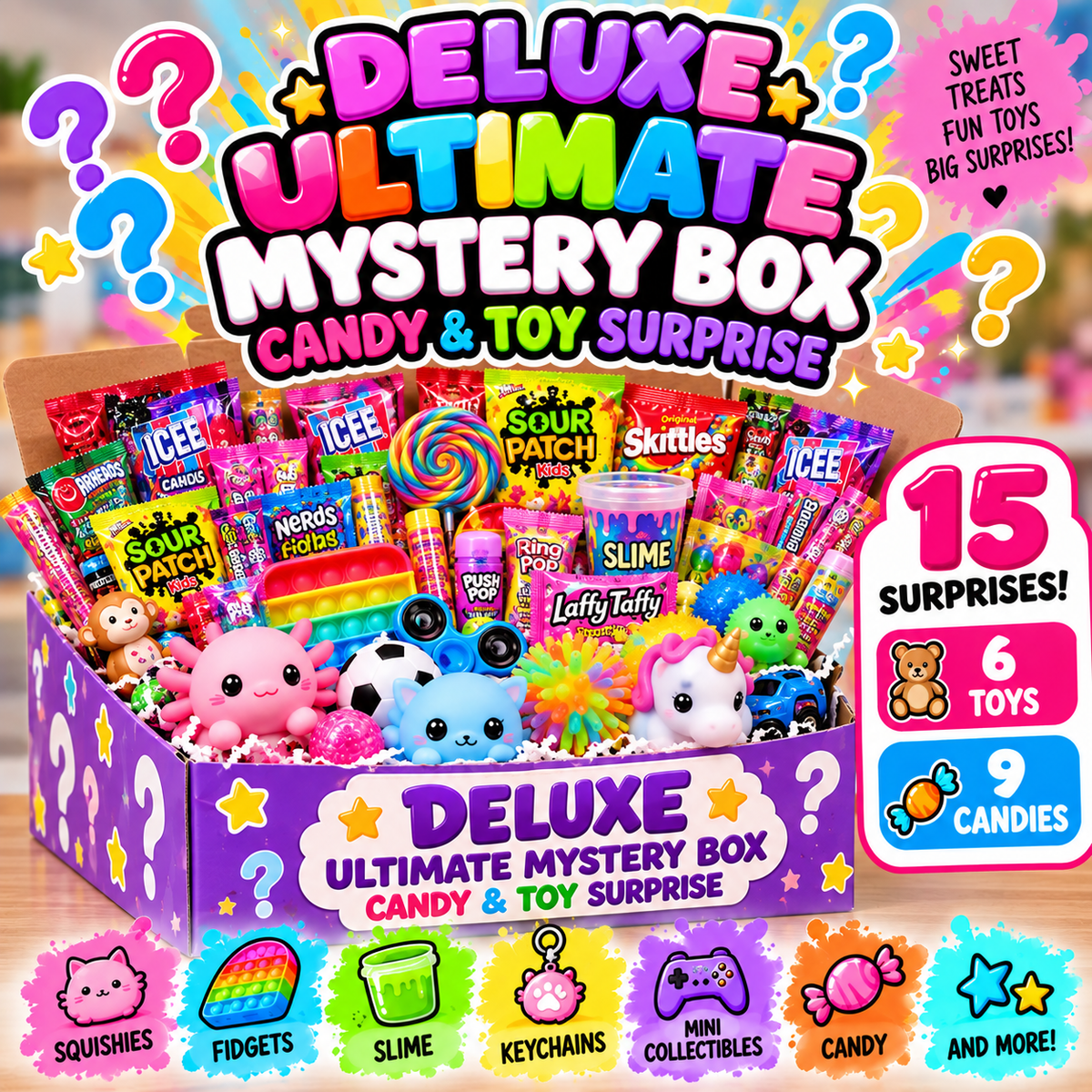 Ultimate Mystery Box – Candy & Toy Surprise