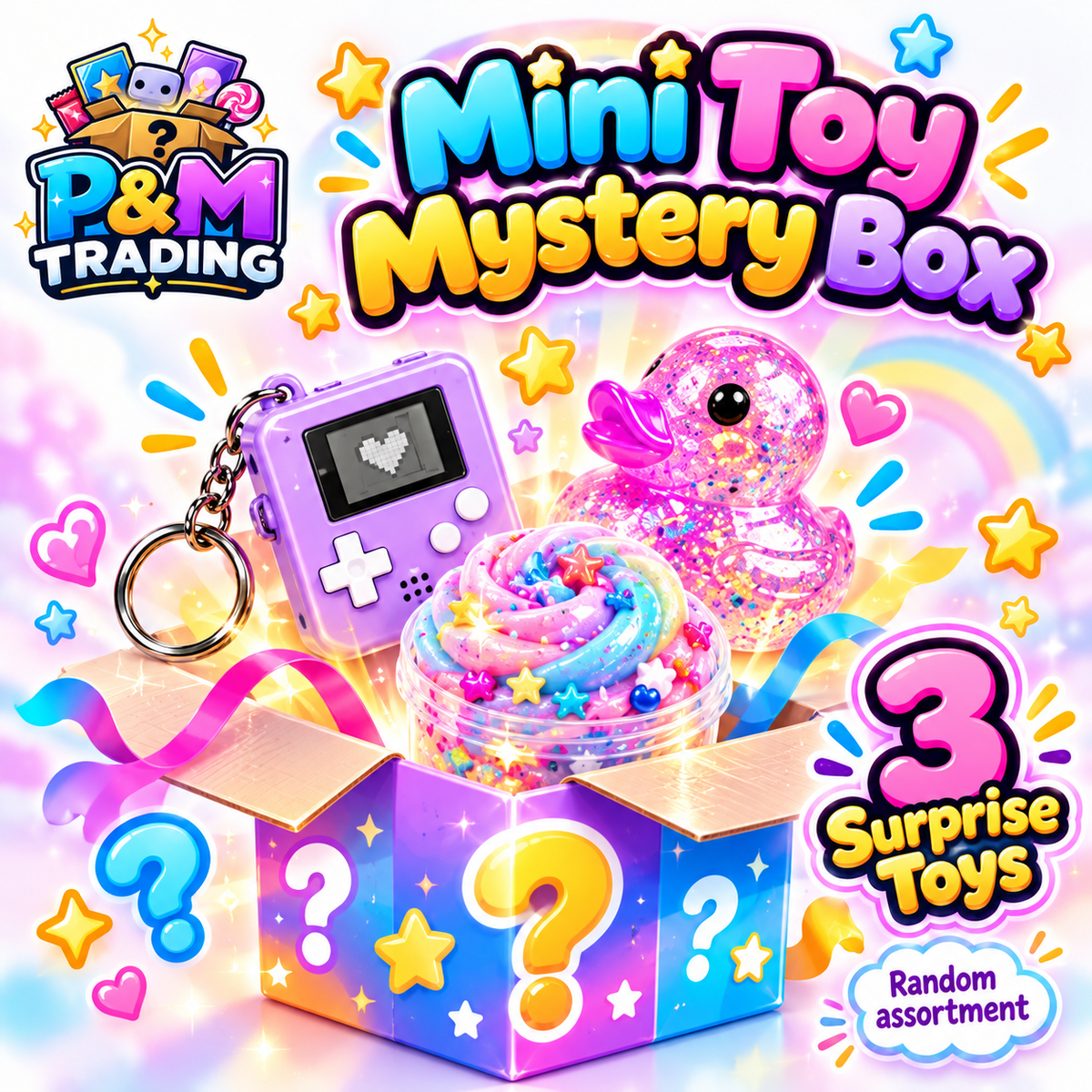 Toy Mystery Box – Surprise Toys, Squishies & Fidgets