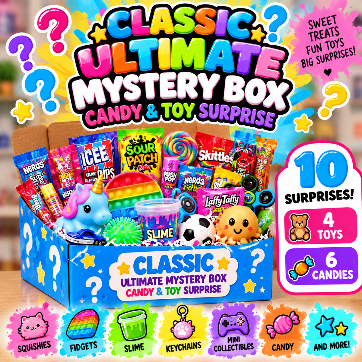 Ultimate Mystery Box – Candy & Toy Surprise