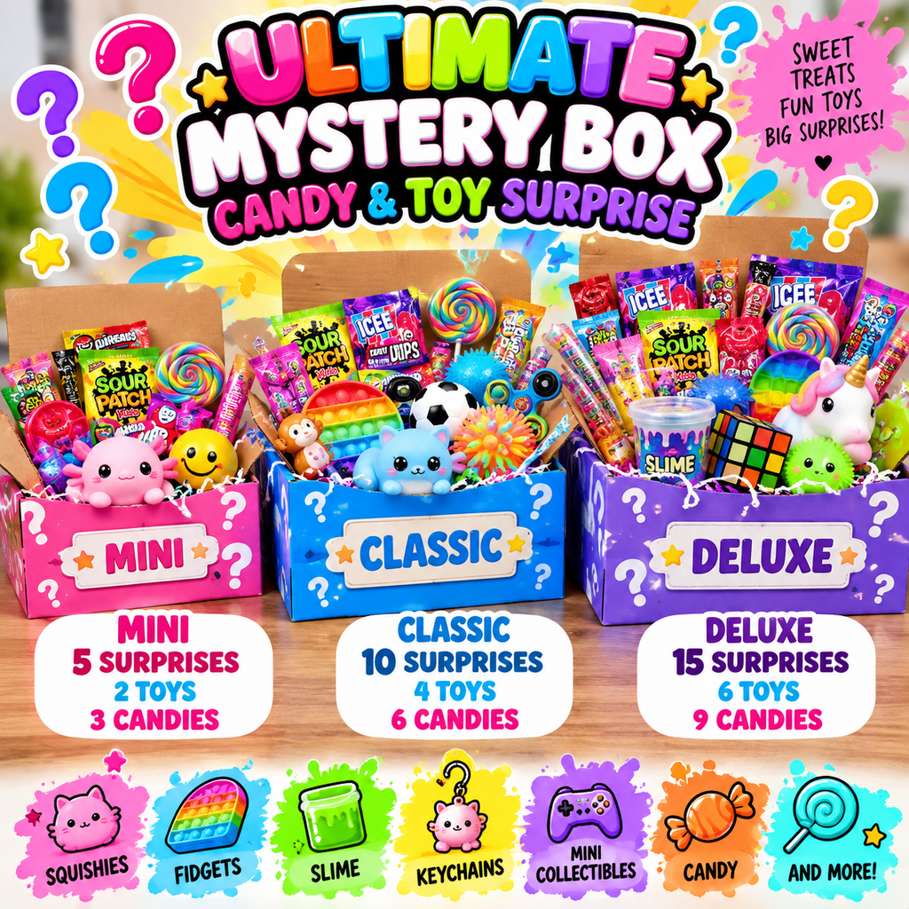Ultimate Mystery Box – Candy & Toy Surprise