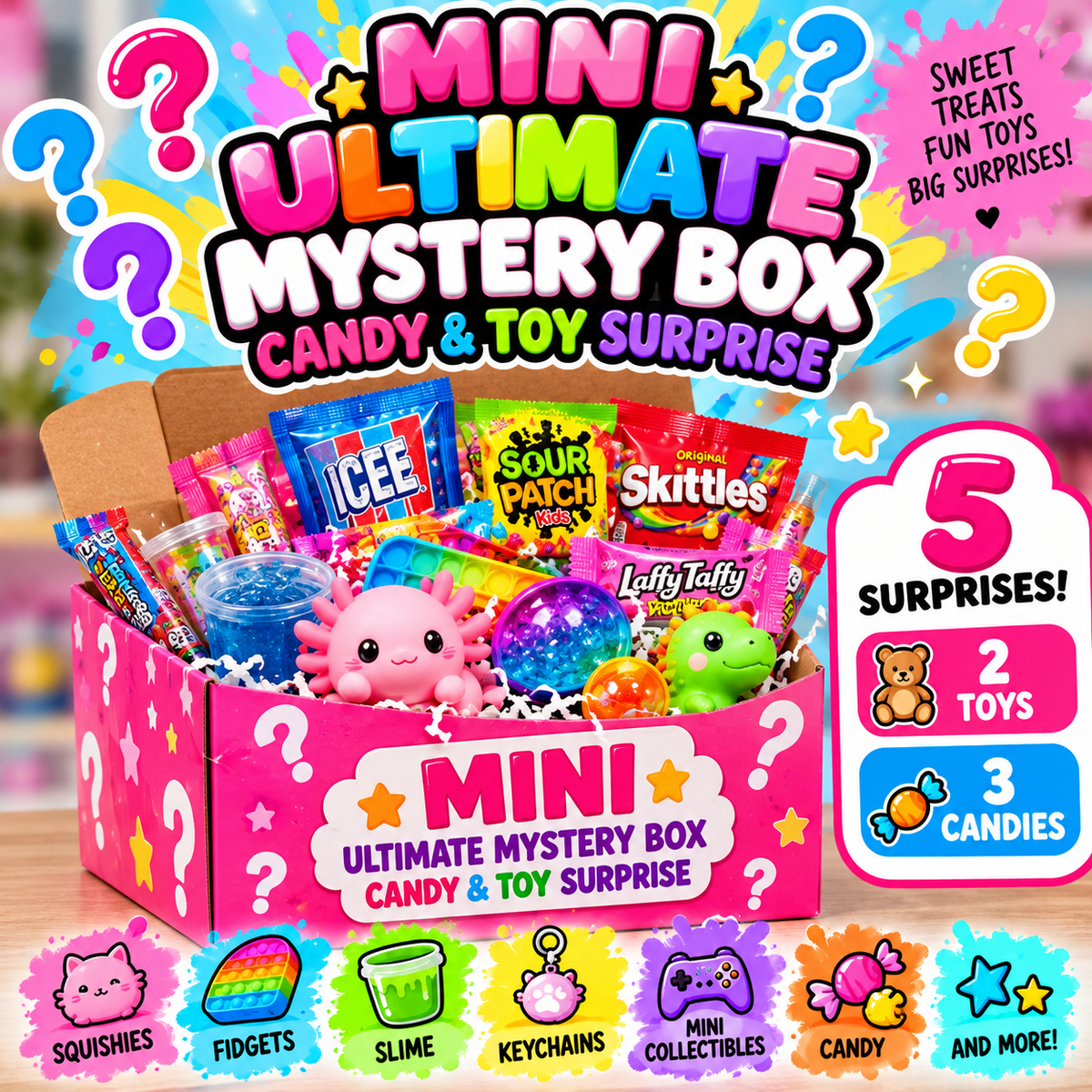 Ultimate Mystery Box – Candy & Toy Surprise