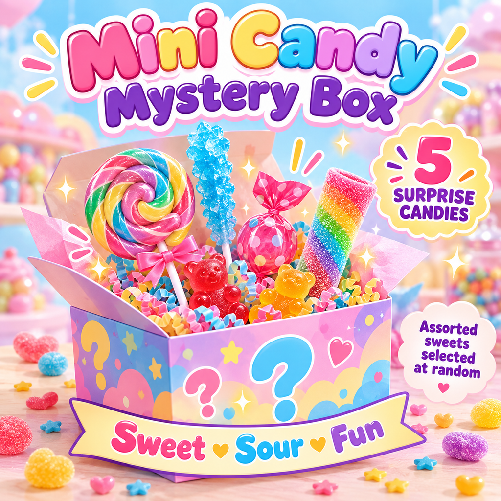 Candy Mystery Box – Sweet, Sour & Surprise Treats